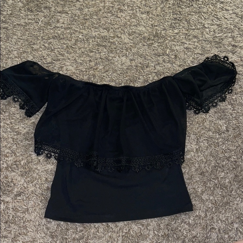 Off the shoulder top
